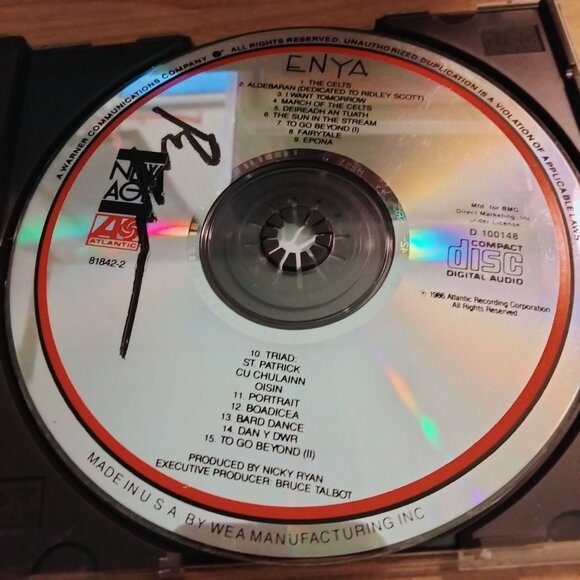 Enya Self Titled Debut Album CD - Picture 5 of 5